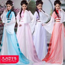 The new fairy Change costume photo costume Chivalrous Han suit ask sword improved Princess Princess stage dance performance costume