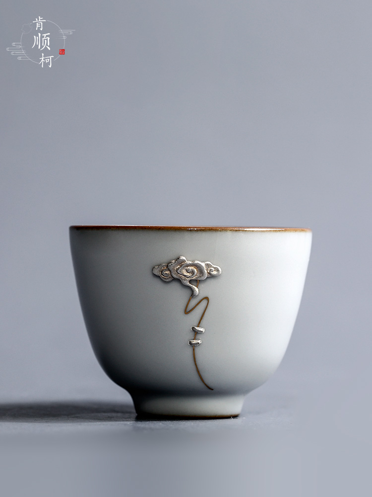 Jingdezhen 11.11 pre - sale 】 【 ru up market metrix who nail sample tea cup cup single CPU curium kung fu tea set a single hand