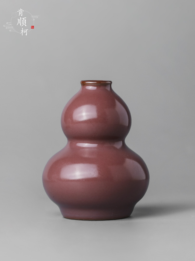 Jingdezhen pure manual gourd tea pet flower implement color glaze ceramic tea worm furnishing articles zen kunfu tea accessories