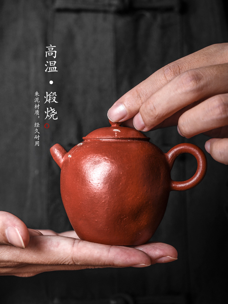 Jingdezhen are it to serve really up with pure manual nail curium kunfu tea kettle household of Chinese style ball hole, small single pot of tea