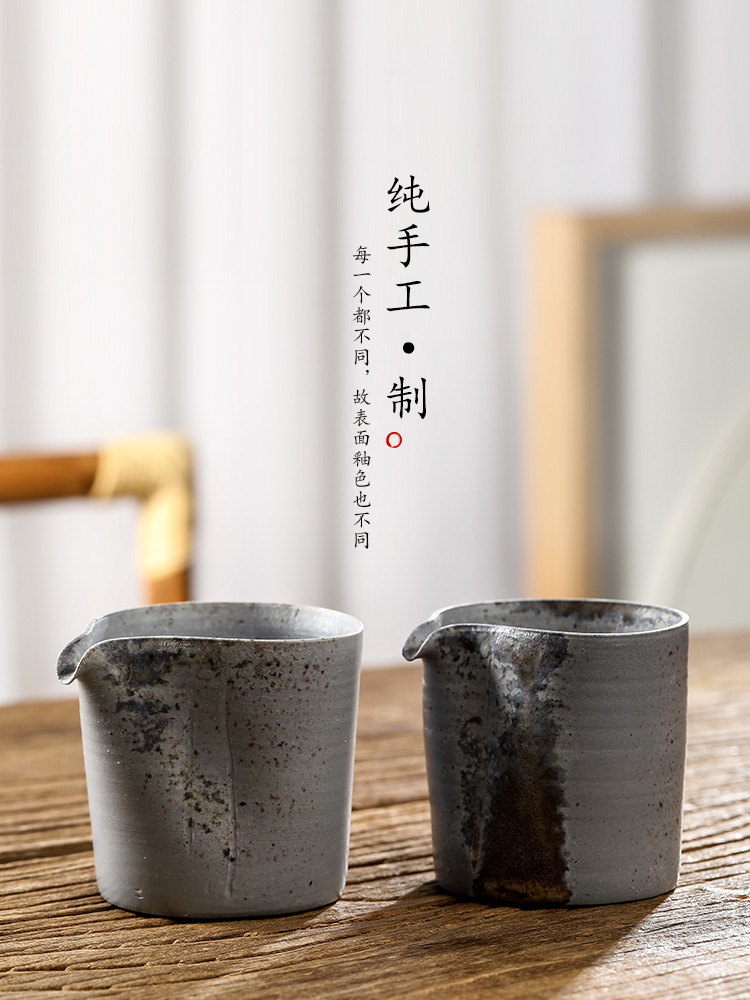 Jingdezhen firewood male checking ceramic fair keller kung fu tea tea set points, a single high temperature resistant tea accessories