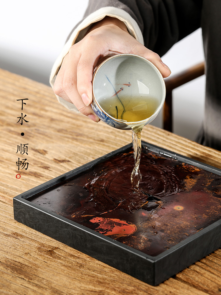 Jingdezhen checking pot of bearing dry machine water tea bearing pad kung fu tea set Chinese style restoring ancient ways ceramic tea set with parts