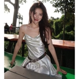 Платье, сексуальная мини-юбка, в цветочек, 2023