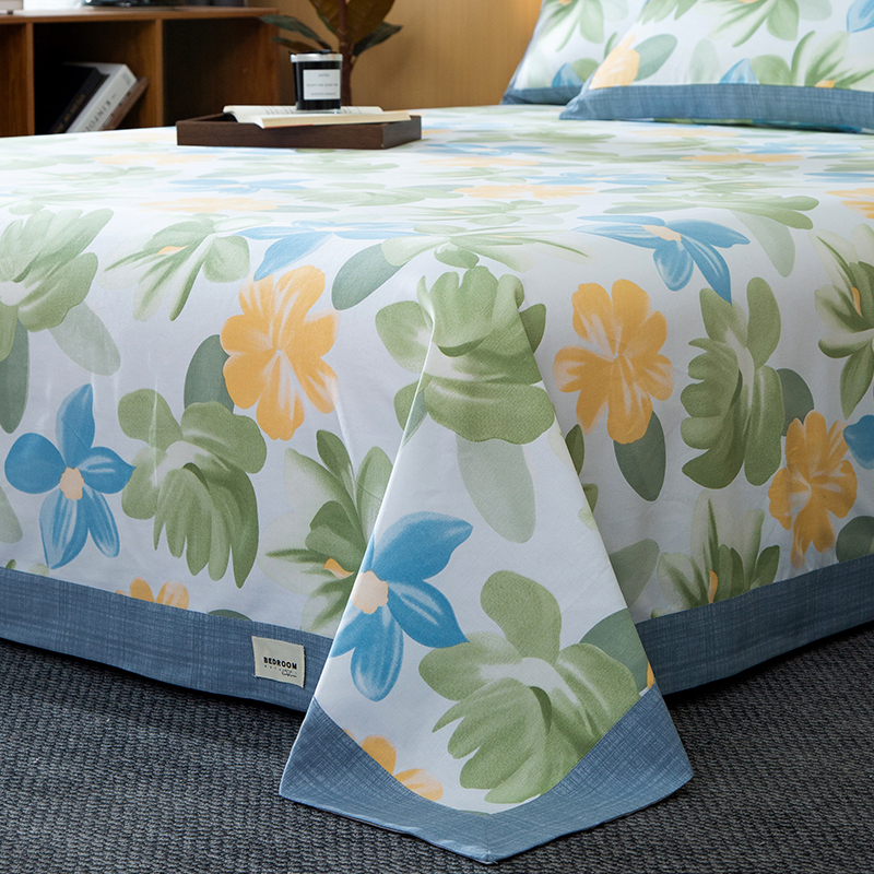 Thickened Coarse Cotton Bed Sheet, Single Piece, 100% Pure Cotton, Ins-Style Quilt Cover, Suitable for Dormitory Students, Single or Double Use, Spring and Summer Thickened Coarse Cotton Bed Sheet, Single Piece, 100% Pure Cotton, Ins-Style Quilt Cover, Suitable for Dormitory Students, Single or Double Use, Spring and Summer