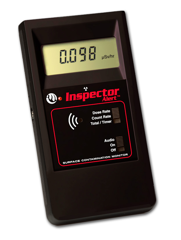 US Inspector ALERT RADIATION DETECTOR ALPHA BETA GAMMA X RADIATION DETECTOR NUCLEAR MATERIAL DETECTOR