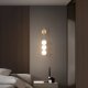 Nordic Light Luxury All-Copper Multi-Ball Wall Lamp Bedroom Bedside Led Minimalist Designer Small Pendant Lamp