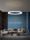 Nordic Post-Modern Living Room Chandelier, Simple All-Copper Dining Room Bar Chandelier, Light Luxury Designer Personalized Pearl Lighting Fixtures