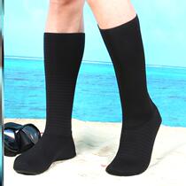 Shimoda rice-planting socks water shoes special shoes for catching the sea on the beach long-tube non-slip beach socks anti-sand foot covers