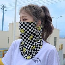 Camouflages anti-UV youth Face Veil breathable lovers Men and women mask Neck Student Tide Cool Summer Thin