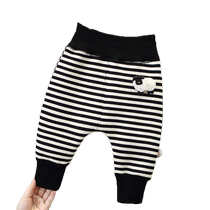 Male baby plus suede pants winter clothing large pp pants baby 6 months female childrens autumn clothes fart pants casual pants warm