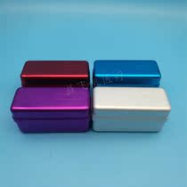 Dental 72 Holes Solid Core Car Needle Sterilization Case High Speed Car Needle Root Canal File Placement Case High Temperature High Pressure Disinfection Case