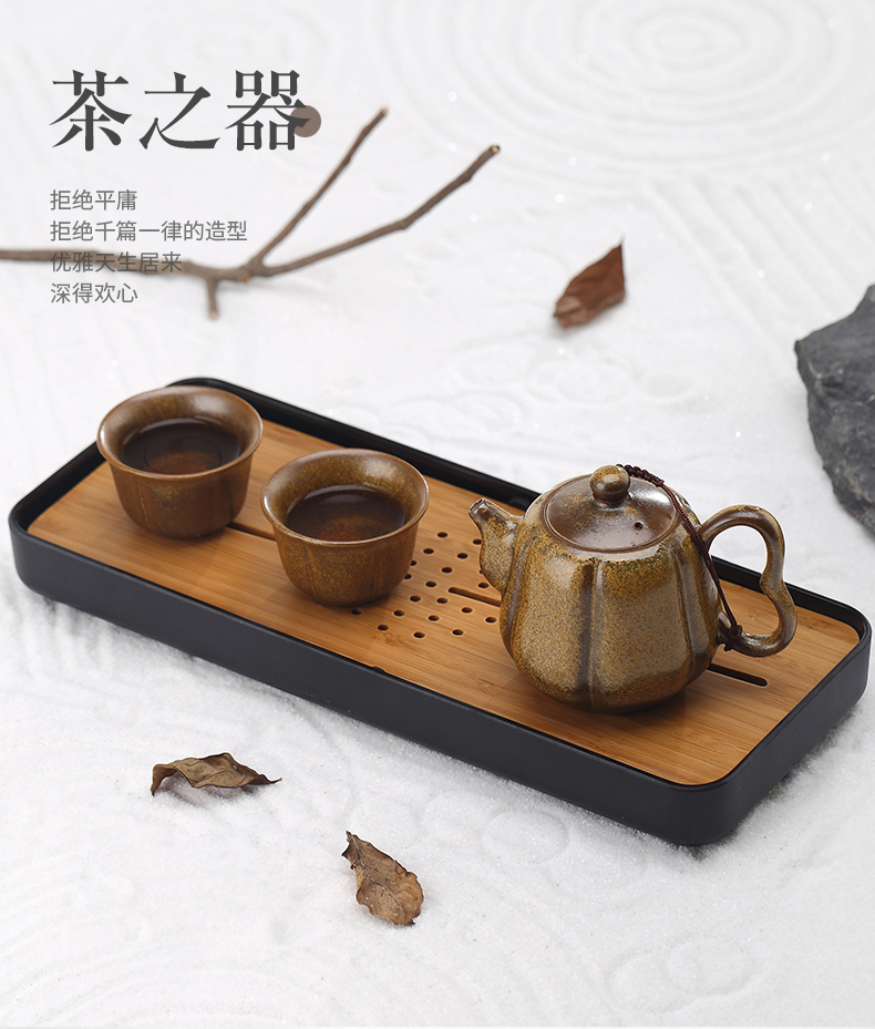 Yu is zen tea blindly up ceramic teapot tea kungfu tea set a pot of portable travel two cups of tea tray