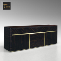 Tan Sizhe light luxury furniture custom Fendi fendi Italian post-modern simple side cabinet entrance TV cabinet