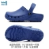 Operating room non-slip slippers, surgical shoes, laboratory men and women's soft-soled toe-toe clogs, doctor and nurse work shoes 