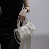 Оригинальная портативная цепочка из жемчуга, универсальное ципао, сумка, изысканный стиль, коллекция 2023, городской стиль