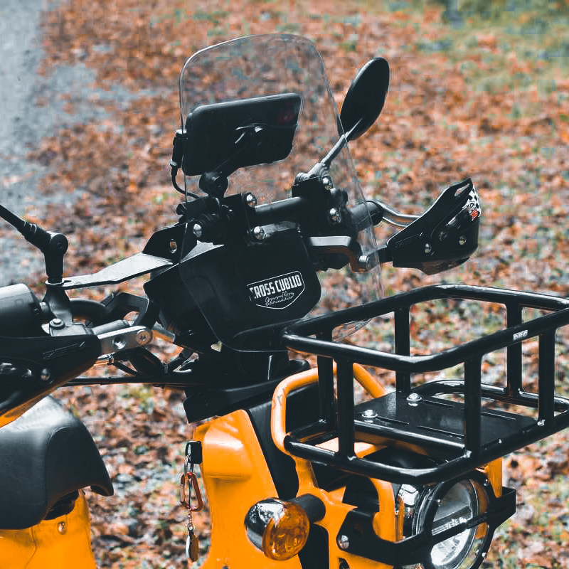 折450本田CROSS CUB 110幼兽改装风挡，复古风潮引领者！-摩托车前挡风-淘宝好物网