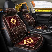 Summer wooden beads car seat cushion car van truck forklift general bamboo sheet seat cushion ventilation breathable cool pad