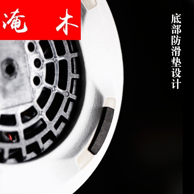 Submerged wood, white pottery TaoLu boiled tea machine mini small office household glass pot furnace iron pot of tea stove light waves