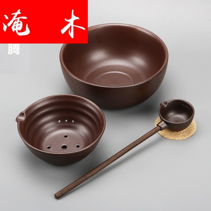 Submerged wood large ceramic boiling tea machine electricity TaoLu suit tea stove cooked this teapot teacup tea, black tea