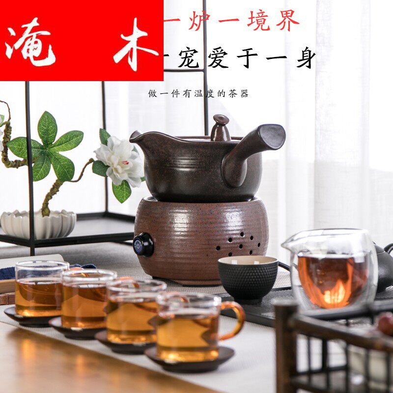 Drowned wood electric ceramic pottery household cooking tea mini-small ceramic tea stove bench dry cooking tea cooking tea furnace electric ceramic furnace