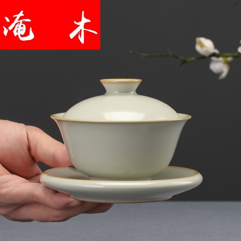 Submerged wood jingdezhen your up measured tea bowl checking ceramic three didn 't open the slice tureen suit household kunfu tea