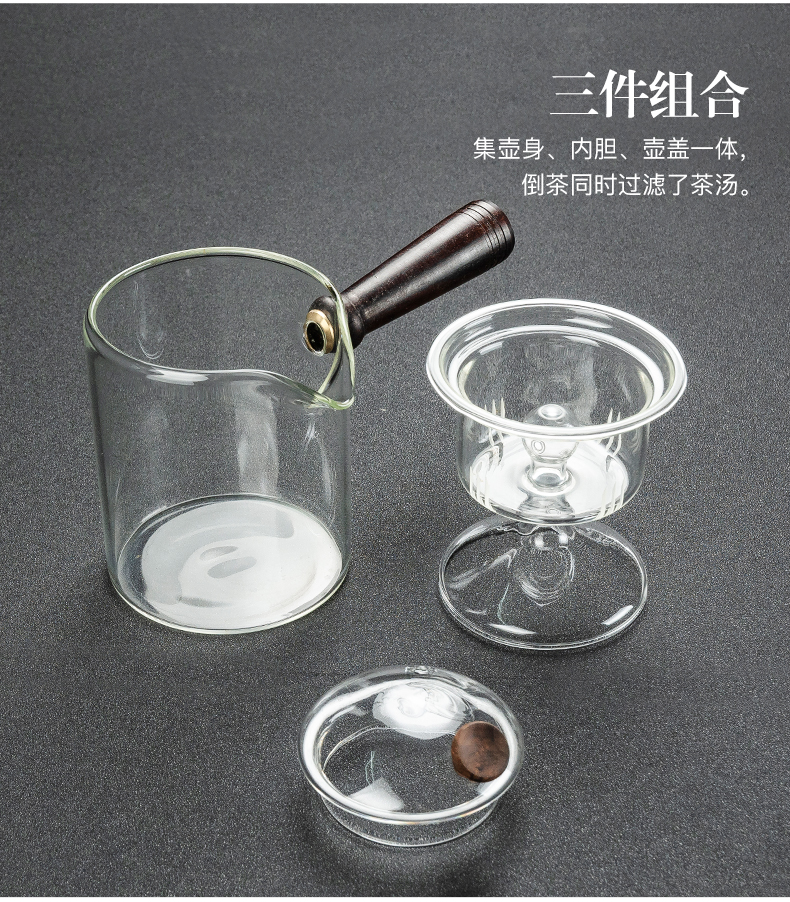 NiuRen electric TaoLu boiled tea glass cooking and boiling kettle black tea, white tea, small tea stove suit household