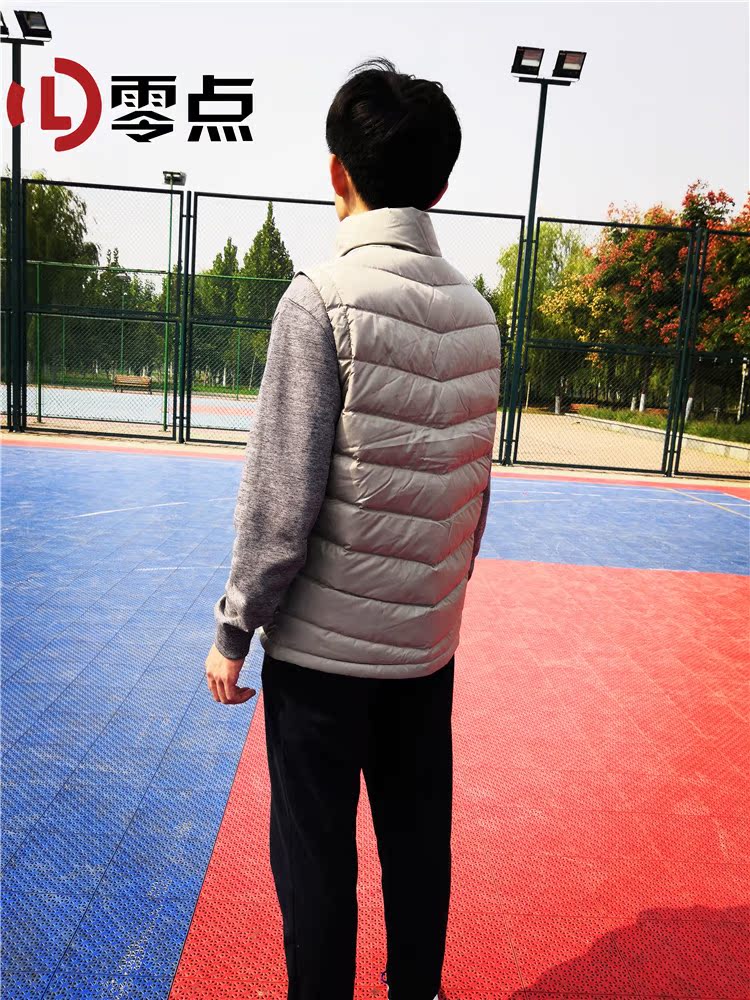Li Ning nam 2018 mùa đông mới bóng rổ Wade 90% ngỗng xuống cổ áo ấm xuống áo thể thao AMRN033 áo phông thể thao nam