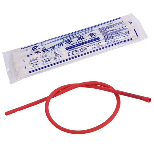 Huayue Одноразовая уретра ПВХ прерывистое использование одиночного кавитии без баллонного медицинского стерильного мужского мочевистника женщин