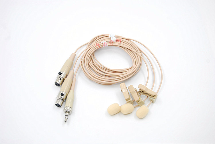 Miniature complexion Purse Collar Clip Style Mic 3 5mm Invisible Flesh Color Three-Pin Four-Pin Small Camon Breast