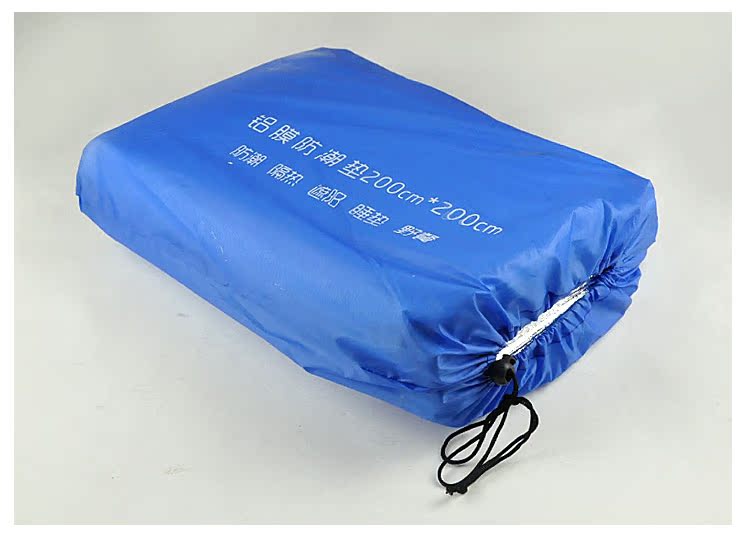 Pad chống ẩm ngoài trời dã ngoại đơn đôi lều ngủ pad nhôm phim 3-4 người dày cắm trại bãi biển mat giải phóng mặt bằng - Thảm chống ẩm / Mat / Gối thảm lót sàn cho bé
