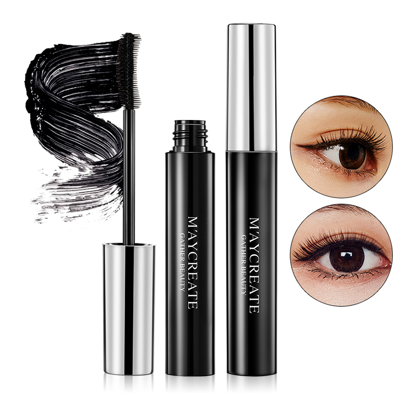 Bodybuilding research mascara fiber long dense natural curly encryption lengthened waterproof lasting not fainting and affordable