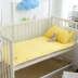 Mẫu giáo chăn bông ba mảnh cho bé bộ đồ giường trẻ em ngủ bằng vải bông phá hủy với lõi sáu mảnh