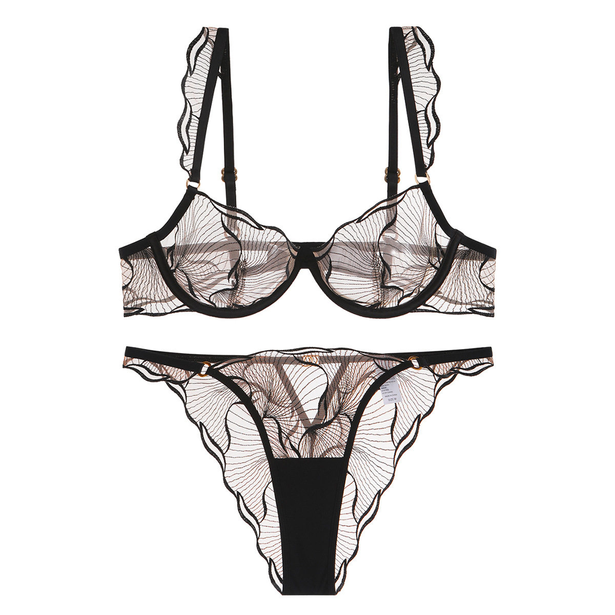 crackled rose toy chest Fuller Bust Lingerie main image 1