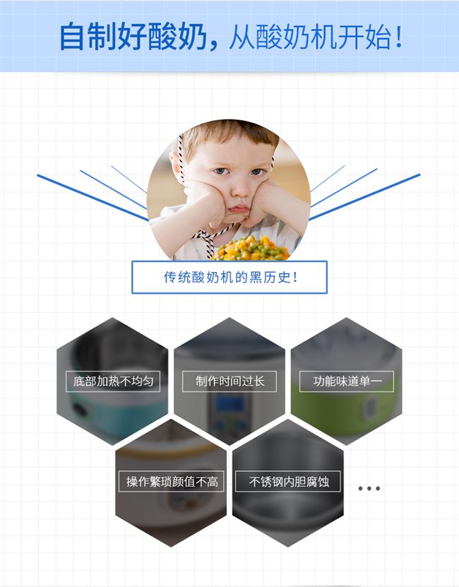 Máy làm sữa chua tự động đa chức năng mini nhỏ tự chế lớn ly thủy tinh gạo máy lên men - Sản xuất sữa chua