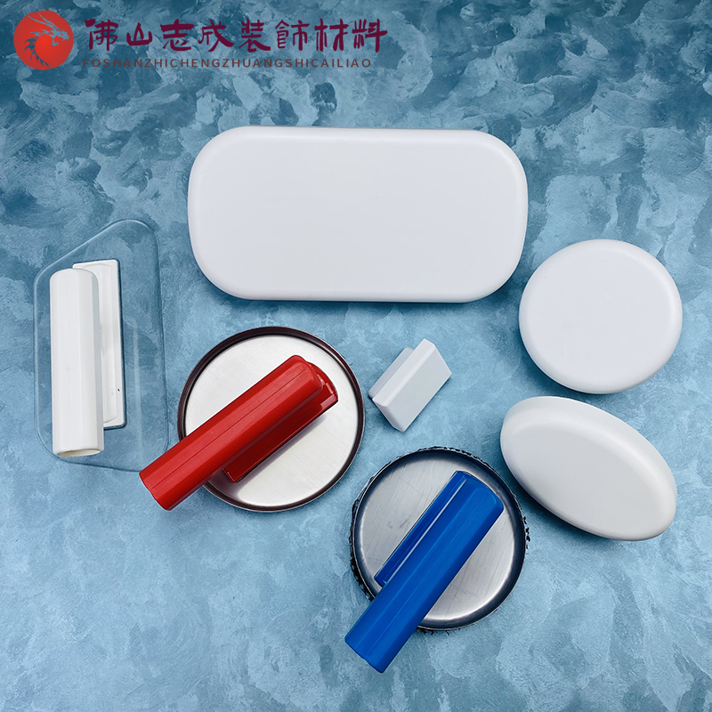 Art paint velvet plastic stainless steel grinder Milan velvet diatom mud elegant spar multi-function batch knife