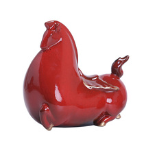 Creative Tangma Office Desktop Decoration Ceramic Home Living Room Entrance TV Cabinet Hotel New Chinese Style Decoration