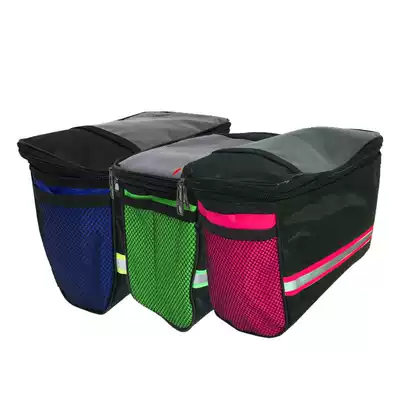 Phoenix children's bicycle basket cloth basket woven basket