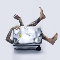 Rugged Breakage Suitcase Ins Nets Red Password Box Universal Wheels Den Case Retro Pull Rod Suitcase Student Tide