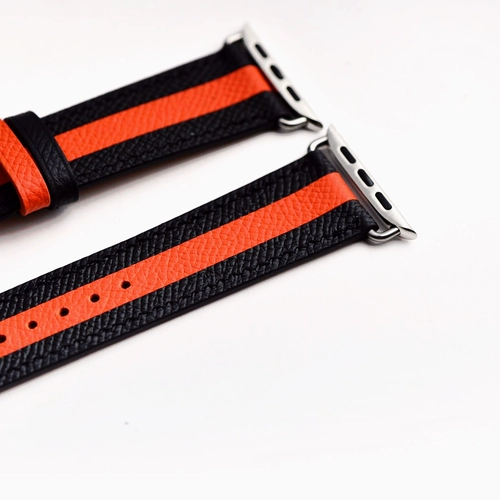 Apple, ремешок для часов ручной работы, механические механические часы, из натуральной кожи