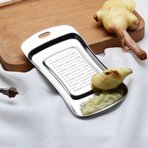 IRONX grater ginger garlic mash manual 304 stainless steel garlic ginger puree grater rubbed ginger artifact
