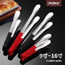 IRONX food clip 304 stainless steel barbecue clip commercial spicy dish cooked food clip kitchen extended frying clip