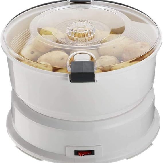 Hong Kong British Standard 220V Electric Potato Peeler Automatic Peeling Machine Vegetable Dehydrator Us Standard 110V Taiwan