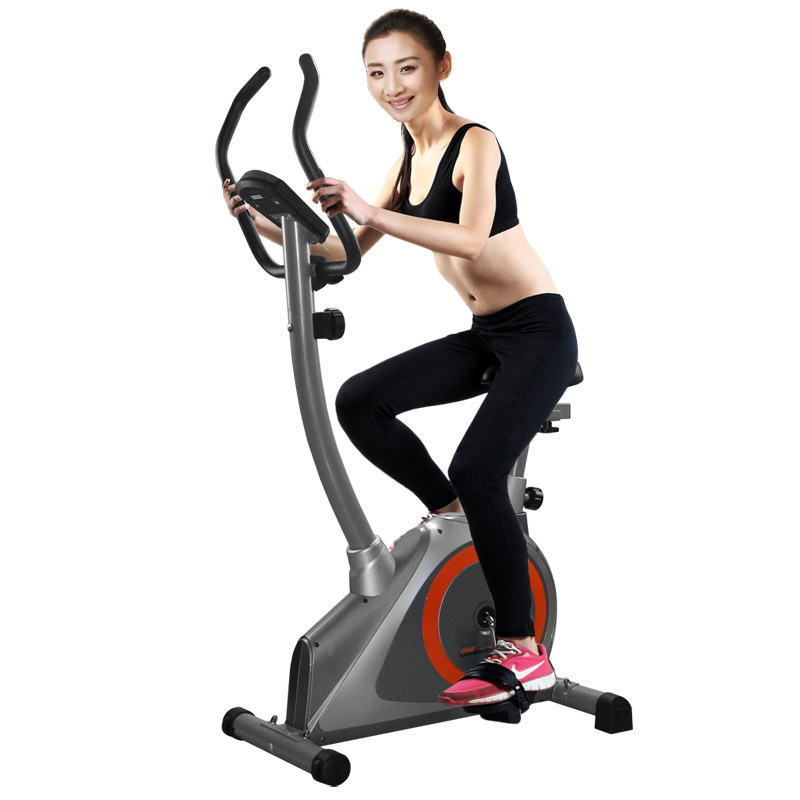 Professional household ultra-quiet bicycle magnetron fitness car Vertical bicycle fitness car sports fitness equipment