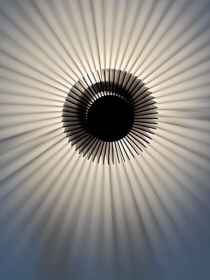 Minimalist Modern All-Aluminum Wall Lamp Designer Hotel Living Room Background Wall Bedroom Bedside Decoration Creative Atmosphere Wall Lamp