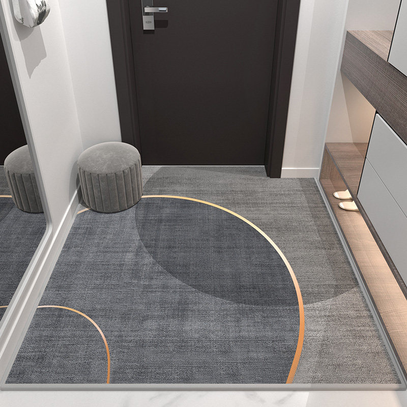 Entrance doormat Doormat Doormat Doormat Doormat home footbed Dirty Pvc Living Room Light Lavish Superior Anti Slip-Taobao