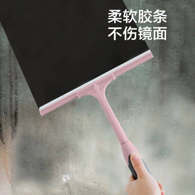 玻璃神器家用化妆室台面镜子矽胶刮水器地板刮刀清洁工具窗户窗器