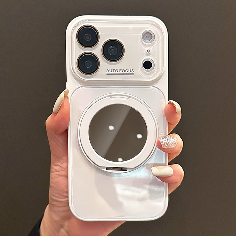 High-Definition Mirror Magnetic Rotating Stand Suitable for Apple 18 Pro Max Phone Case, New iPhone 17 Pro Creative 16 for Men and Women Couples 14 Full Lens Protection 15 Anti-Drop 13 Niche High-End Feel High-Definition Mirror Magnetic Rotating Stand Suitable for Apple 18 Pro Max Phone Case, New iPhone 17 Pro Creative 16 for Men and Women Couples 14 Full Lens Protection 15 Anti-Drop 13 Niche High-End Feel