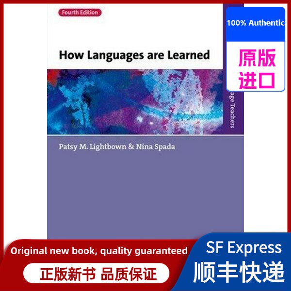 [Original Imported New Foreign Language Book] in Stock How Languages Are Learned 4/E (Paperback) [9780194541268]Lightbown, Patsy; Spada, Nina Publisher 978