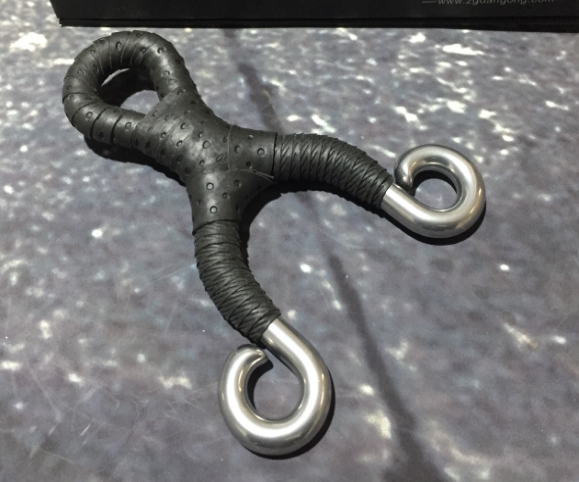 (Arch-Promise) Promise Slingshot Snow Wolf 440c Stainless Steel Straight Stone Wash Traditional Horseshoe Collection Waist Rubber Tube