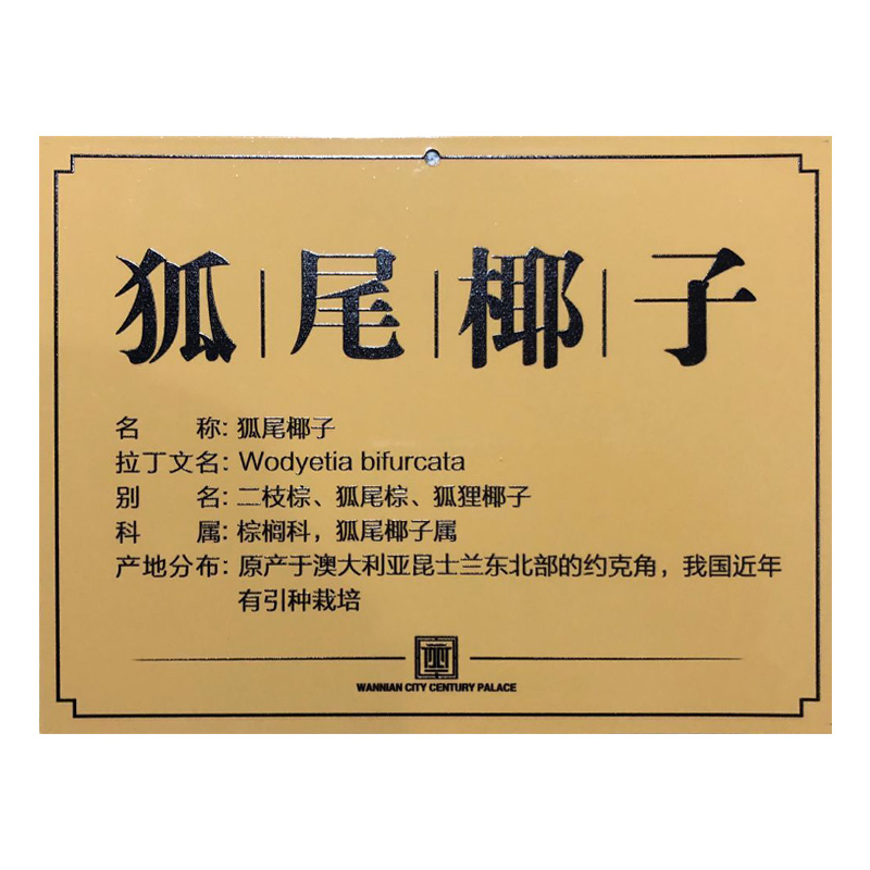 Customize Flower And Grass Brand Park Lawn Grass Greening Tree Card Tips Caution Acrylic Advertising Slogan Metal Logo Signage